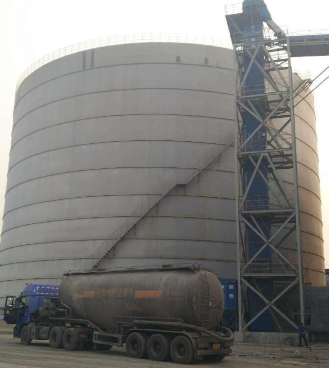 新竹镇5万吨钢板库