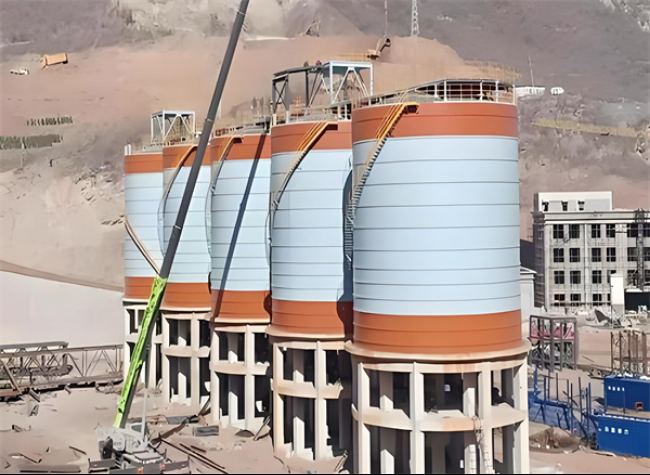 新竹镇高架钢板仓